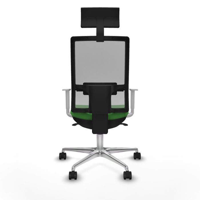 PIQUERAS Y CRESPO Silla de oficina Horna con mecanismo Sincro, Verde y Gris PIQUERAS Y CRESPO Silla de oficina Horna con mecanismo Sincro, Verde y Gris