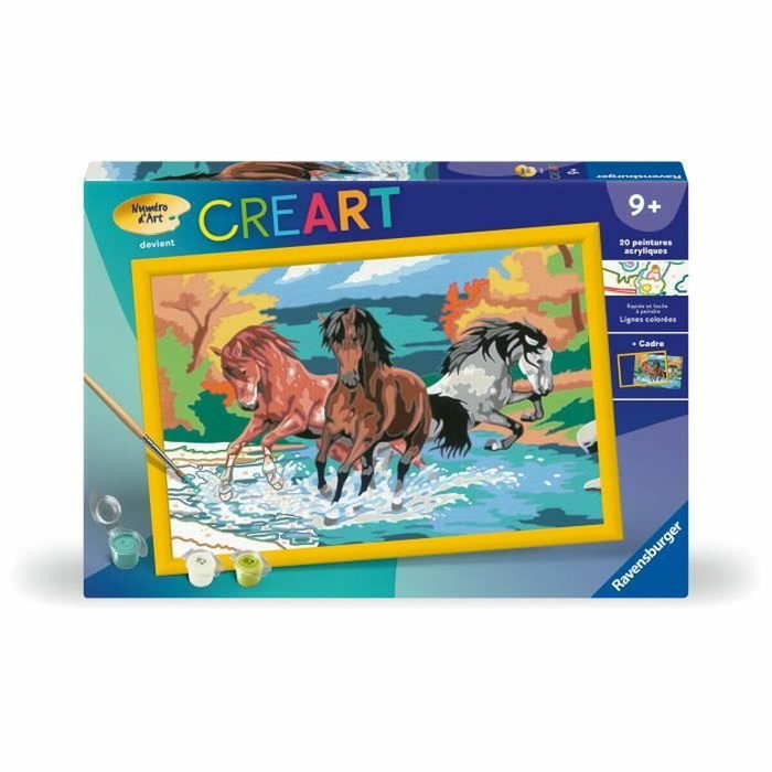 Ravensburger CreArt Kids Manada de caballos (31 x 21 cm) Ravensburger CreArt Kids Manada de caballos (31 x 21 cm)