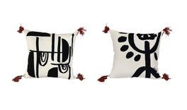 DKD Home Decor Cojín Poliéster 45x45 Africano Étnico Surtido 2
