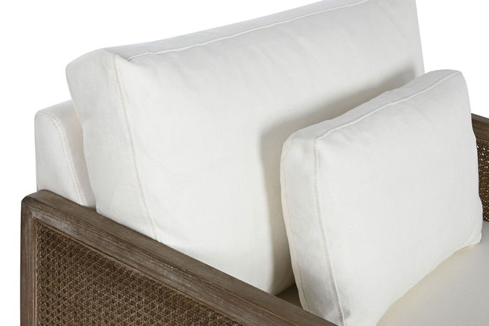 DKD Home Decor Sillón Romántico Marrón Crudo 86 x 88 x 93 cm DKD Home Decor Sillón Romántico Marrón Crudo 86 x 88 x 93 cm