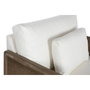 DKD Home Decor Sillón de Ratán y Poliéster Marrón y Crudo