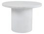 DKD Home Decor Mesa Redonda de Comedor GRC 116x116x75 Exterior Crudo