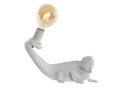 DKD Home Decor Lámpara de Pared Iguana Blanco