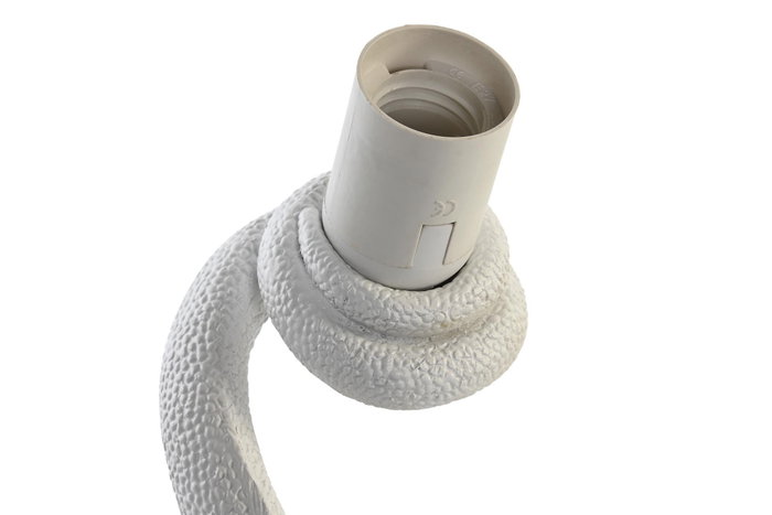 DKD Home Decor Lámpara de Pared Iguana Blanco