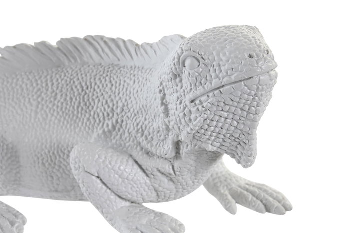 DKD Home Decor Lámpara de Pared Iguana Blanco