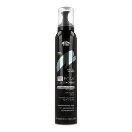 Lisap Refoam Dye 24 Intense Gray 200 Ml Espuma temporal de coloración para resultados vibrantes y luminosos.