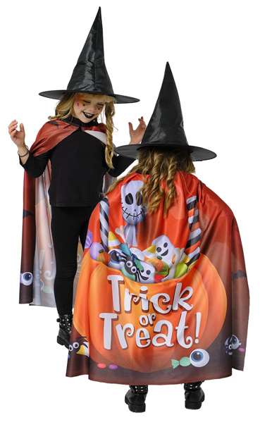 Rubies Conjunto Infantil de Bruja Chuches (Capa + Sombrero) para Niños de 3 a 8 años