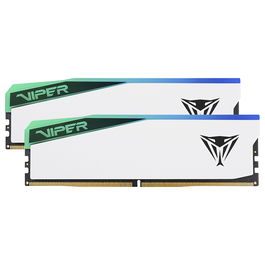 Patriot Viper Elite 5 RGB PVER548G60C42KW 48 GB (2x24 GB) DDR5 6000 MHz Kit de Memoria RAM, Intel XMP 3.0, AMD EXPO 1.0, 288-pin DIMM, Dissipador Térmico