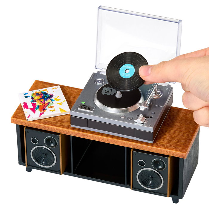 MGA Miniverse Make It Mini Real Music Record Player MGA Miniverse Make It Mini Real Music Record Player