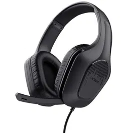 Trust Gaming GXT 417 Zirox Auriculares Gaming con Micrófono, Jack 3.5, Negros