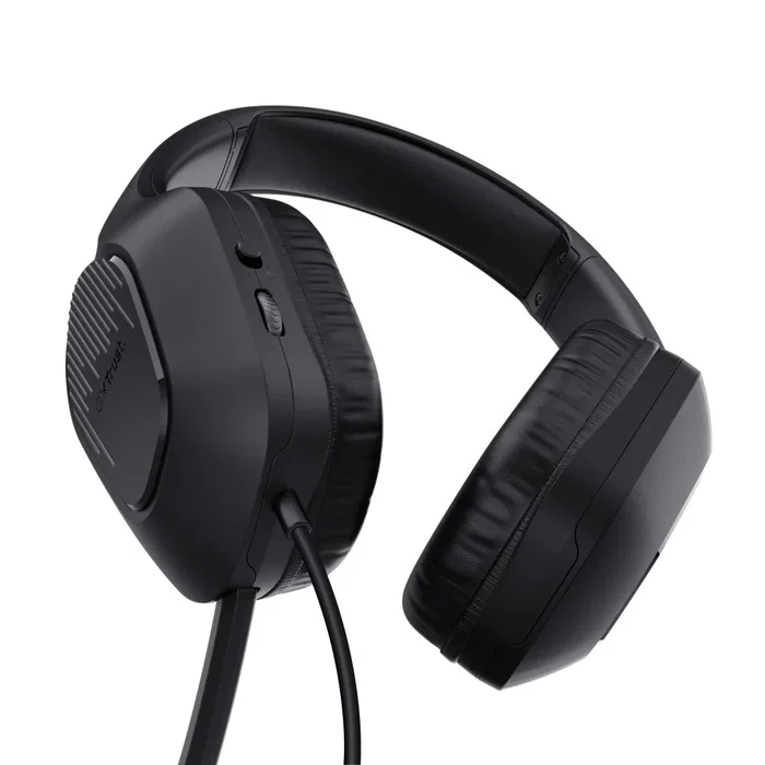 Trust GXT 417 Zirox Auriculares Gaming Diadema Negro con Micrófono Boom Alámbrico (Jack 3.5mm) para PC, PS4, PS5, Xbox Series X/S, Nintendo Switch