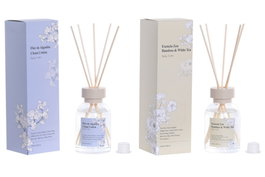 DKD Home Decor Ambientador de Cristal Algodón/Bambú 120 ml