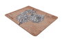 Mijölnir Alfombrilla de Baño Vintage Roses 80 x 100 cm Poliéster Antideslizante