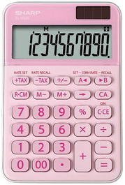 Calculadora Sobremesa Sharp 10 Digitos El-M335Bpk Rosa