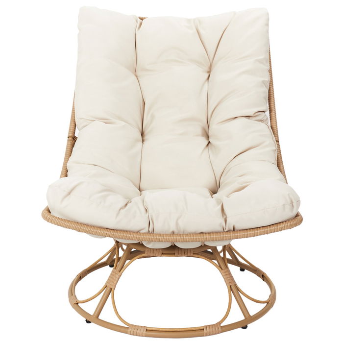 Home Deco Factory Butaca Giratoria Petra 81x96 cm; h.88 cm Home Deco Factory Butaca Giratoria Petra 81x96 cm; h.88 cm