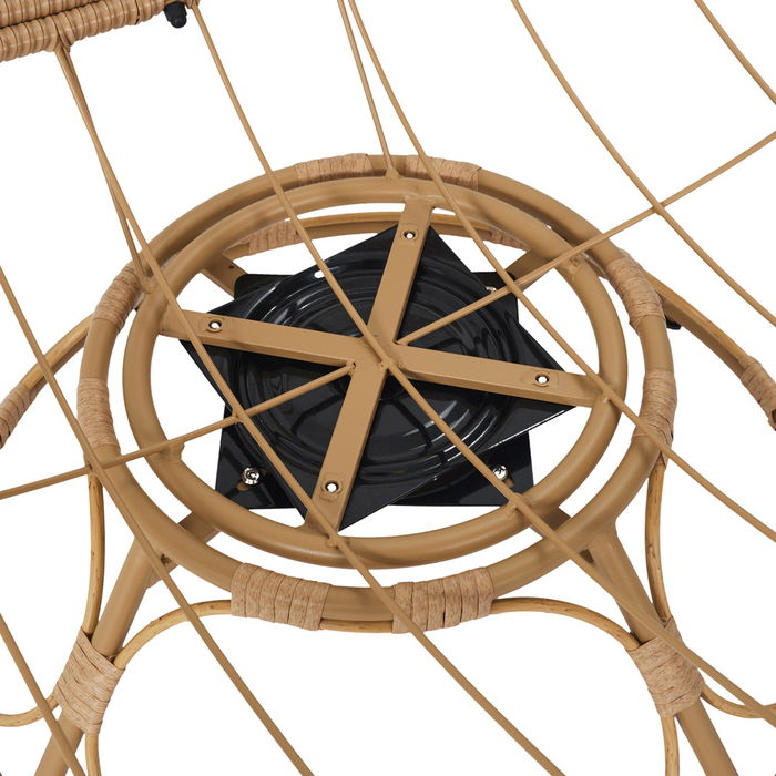 Home Deco Factory Butaca Giratoria Petra 81x96 cm; h.88 cm Home Deco Factory Butaca Giratoria Petra 81x96 cm; h.88 cm