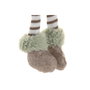 DKD Home Decor Figura de Hada Verde en Poliéster