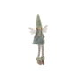 DKD Home Decor Figura de Hada Verde en Poliéster
