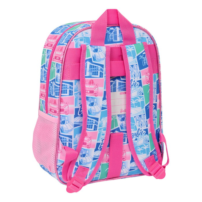 Mochila Escolar Barbie Multicolor 26 x 34 x 11 cm