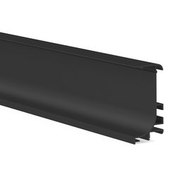 ALK Perfil Aluminio Gola-J2 4 Metros Tirador Integrado para Muebles Acabados Negro, Blanco, Plata Mate, Antracita