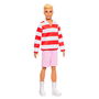 Barbie Muñeco Ken Fashionista Polo Rayas HYV01 Mattel