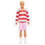 Barbie Muñeco Ken Fashionista Polo Rayas HYV01 Mattel