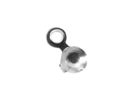 Innspiro Tapa nudos metálico plateado 2,5x5,8mm