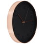 Home Deco Factory Reloj de Pared Negro Lounge 30.5 cm Diámetro