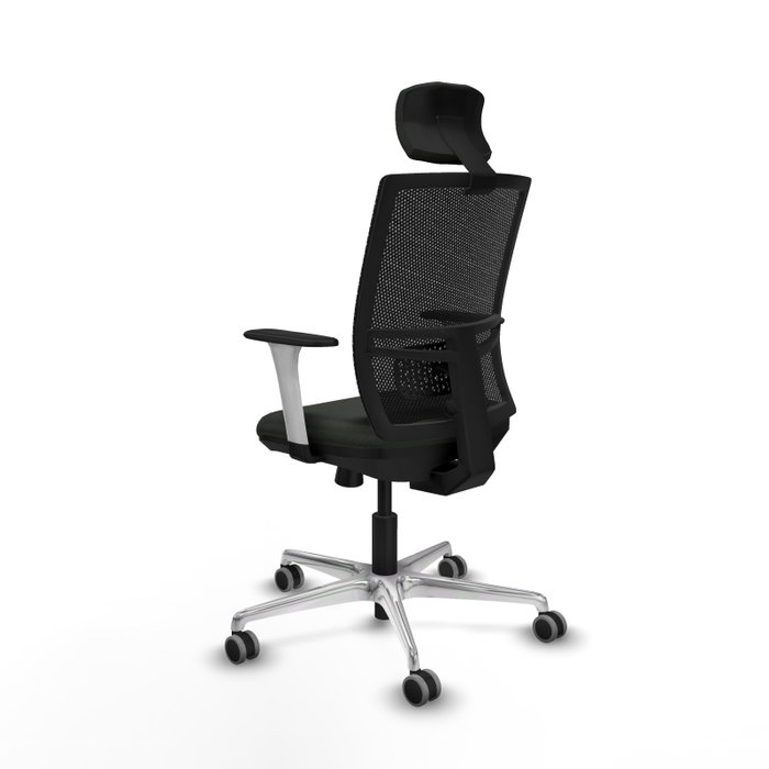 PIQUERAS Y CRESPO Silla de oficina Yunquera con mecanismo Sincro/Traslack, Tela Negra PIQUERAS Y CRESPO Silla de oficina Yunquera con mecanismo Sincro/Traslack, Tela Negra