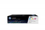 HP 126A CF341A Multipack de 3 Cartuchos de Tóner (Cian, Magenta, Amarillo)