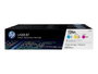 HP 126A CF341A Multipack de 3 Cartuchos de Tóner (Cian, Magenta, Amarillo)