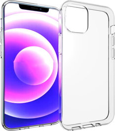 eSTUFF Funda INFINITE VIENNA para iPhone 13 mini, TPU 100% Reciclado - Transparente
