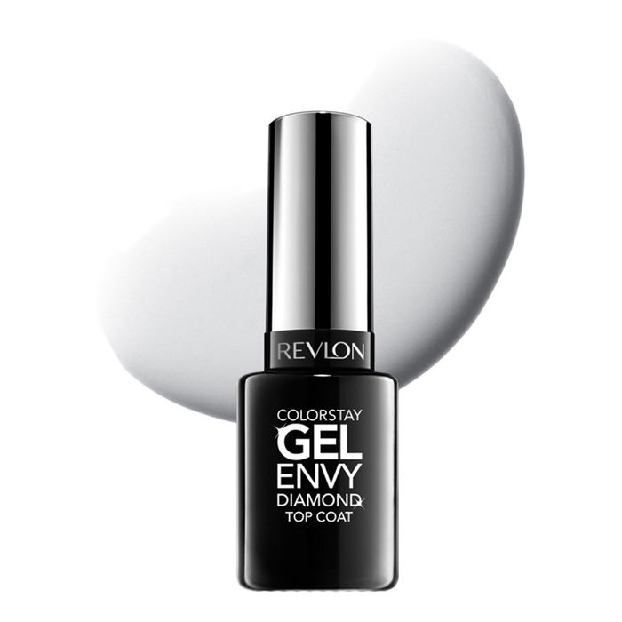 Revlon Mass Market Gel Envy Diamond Top Coat Esmalte de Uñas con Acabado de Gel y Brillo de Diamante 15 ml