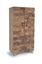 Giner y Colomer Armario de Madera de Mango Recuperada 180x90x50 cm