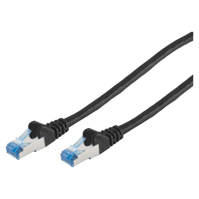 S-Impuls Patchkabel CAT6a RJ45 S/FTP PiMF 3m Negro S-Impuls Patchkabel CAT6a RJ45 S/FTP PiMF 3m Negro