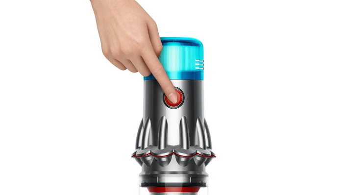 Dyson V12 Origin Aspiradora escoba 2 en 1, Níquel