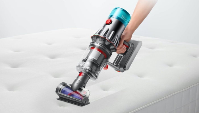 Dyson V12 Origin Aspiradora escoba 2 en 1, Níquel