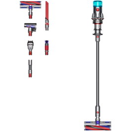 Dyson V12 Origin Aspiradora escoba 2 en 1, Níquel