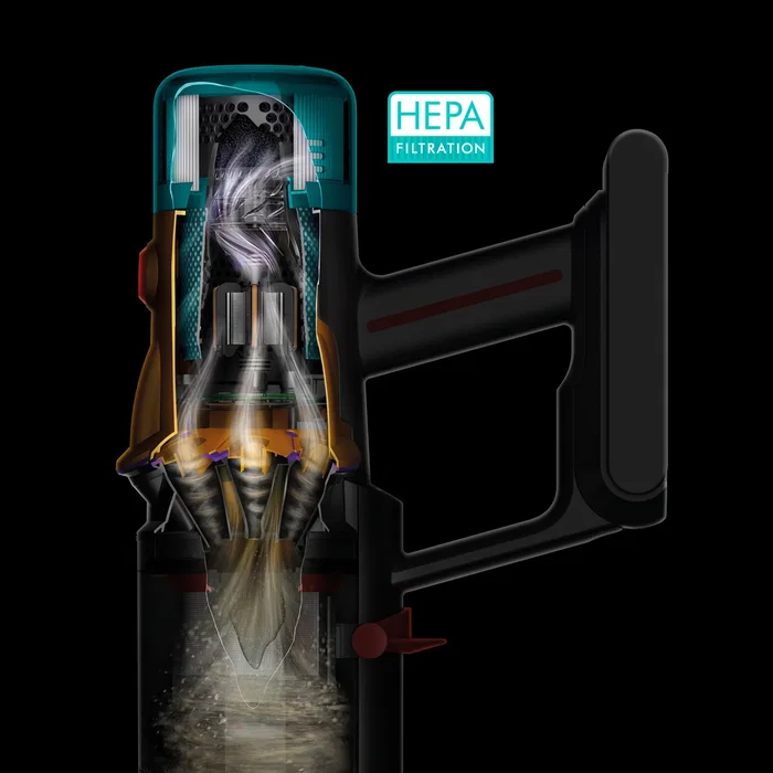 Dyson V12 Origin Aspiradora escoba 2 en 1 Níquel
