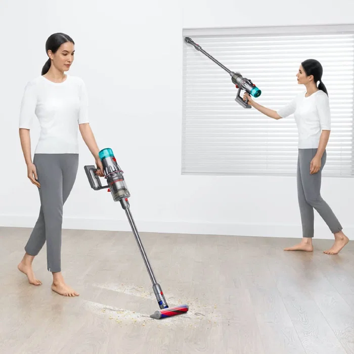 Dyson V12 Origin Aspiradora escoba 2 en 1 Níquel