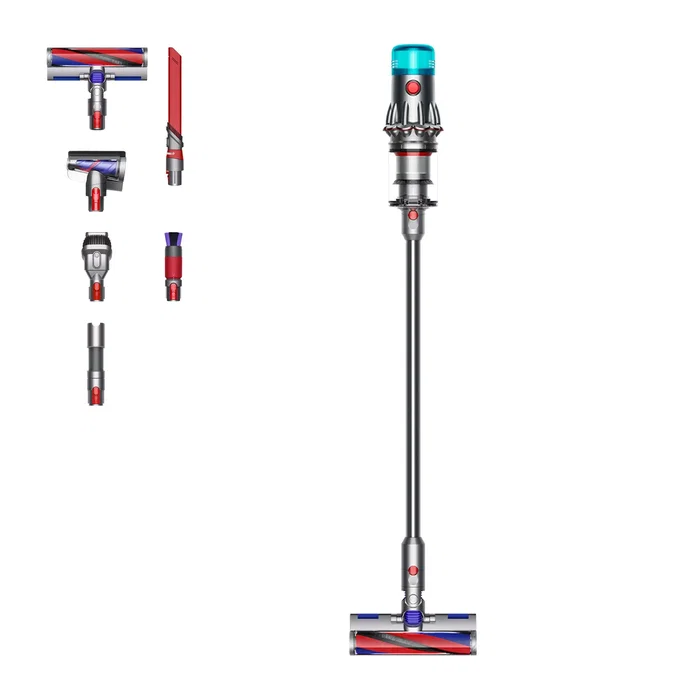 Dyson V12 Origin Aspiradora escoba 2 en 1 Níquel