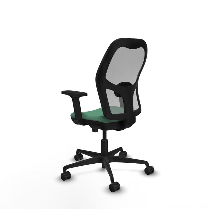 PIQUERAS Y CRESPO Silla de oficina Jorquera Verde esmeralda y Gris