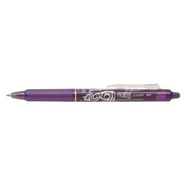 Pilot Bolígrafo Borrable Retráctil Frixion Clicker Violeta 0,7 mm