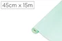 D-c-fix Rollo adhesivo de papel plastificado autoadhesivo, verde menta, 45 cm x 15 m, ideal para decoración y renovación de muebles
