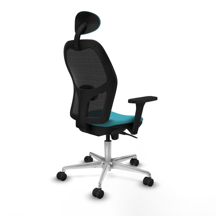 PIQUERAS Y CRESPO Silla de oficina Jorquera Turquesa y Negro PIQUERAS Y CRESPO Silla de oficina Jorquera Turquesa y Negro