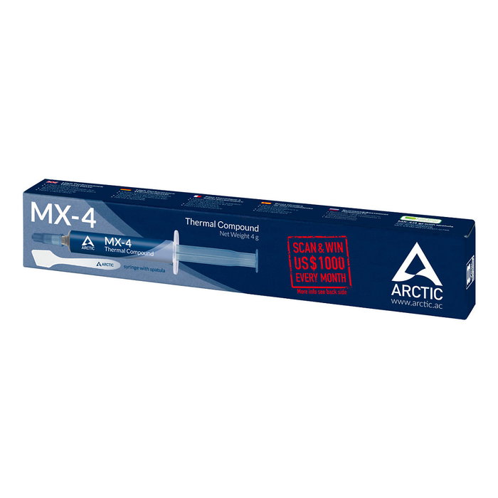 ARCTIC MX-4 Pasta Térmica de 4 g con Espátula