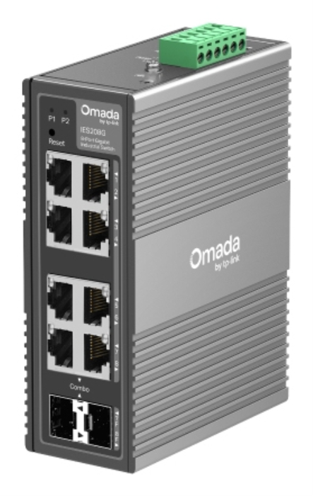 TP-Link Omada IES208G Switch Industrial Gigabit de 8 Puertos TP-Link Omada IES208G Switch Industrial Gigabit de 8 Puertos