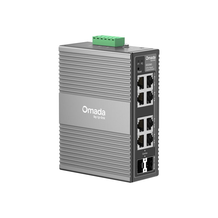 TP-Link Omada IES208G Switch Industrial Gigabit de 8 Puertos TP-Link Omada IES208G Switch Industrial Gigabit de 8 Puertos