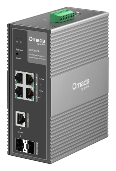 TP-Link Omada IES208G Switch Industrial Gigabit de 8 Puertos TP-Link Omada IES208G Switch Industrial Gigabit de 8 Puertos