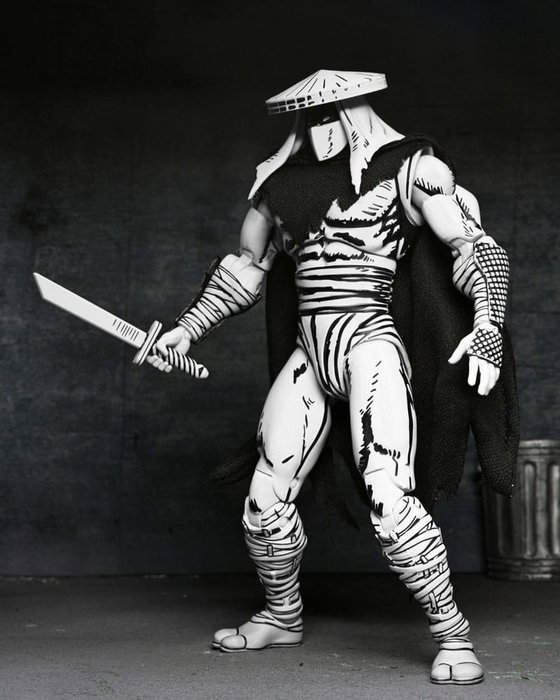 Teenage Mutant Ninja Turtles Figura Foot Assassin Black and White 18 cm Teenage Mutant Ninja Turtles Figura Foot Assassin Black and White 18 cm